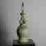 ceramic art, female nude vessel, boobie pot