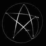 Pentagram – Light drawing with Emma Plunkett Art