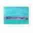 Abstract torquoise watercolour gift card by Emma Plunkett