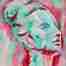 Painting of a Roman Bust