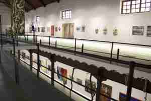 La Azucarera art expo upstairs