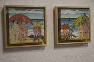 Jane Kleinschmit beach paintings