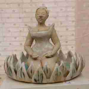 zen meditation sculpture