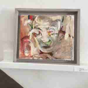 Mixed media painting by Gareth Lister