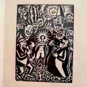 Woodcut by Frans Masereel