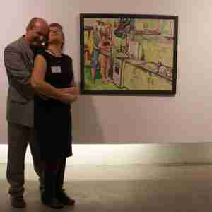 emma Plunkett artists with painting
