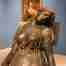 bronze statue of a woman resting - museums Barcelona