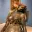 bronze statue of a woman resting - museums Barcelona