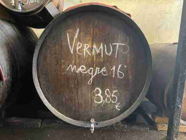Vermouth barrel