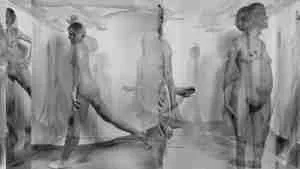 deformed nude art figure