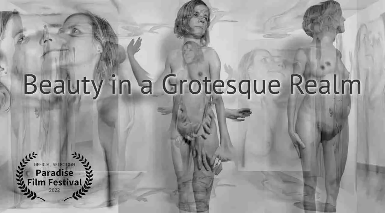 black and white arty nude