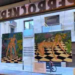 oil paintings at La Perrockia