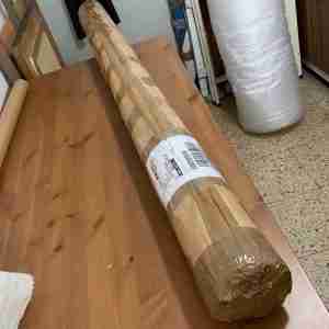 Large paintings can be sent in a plastic pipe with sealed ends.