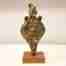 Stoneware clay primitive goddess sculpture