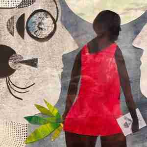 collage of a woman By Bea Rivera Marinel