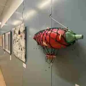 Art exhibition space El Coll civic centre