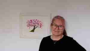watercolour tree by Emma Plunkett