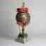 Surreal stoneware quirky sculpture with little pouty lips