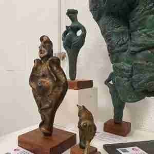 Emma Plunkett Art Goddess sculptures