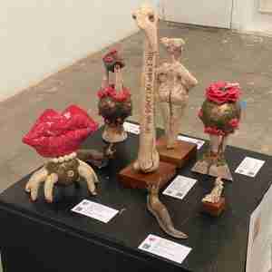 Emma Plunkett Art surreal sculptures
