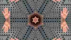 still from an avant-garde video art collaboration in Barcelona