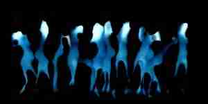 Dreamlike video art exploring pregnancy and motion