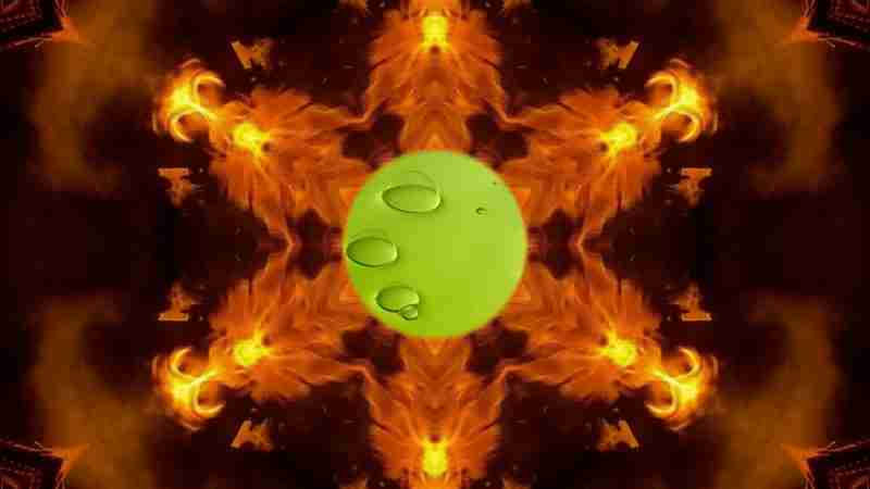 VJ art - still image from video mix