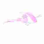 fountain pen line drawing bird tattoo with pink watercolour