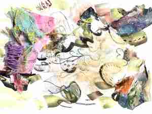 mixed media collaborative art