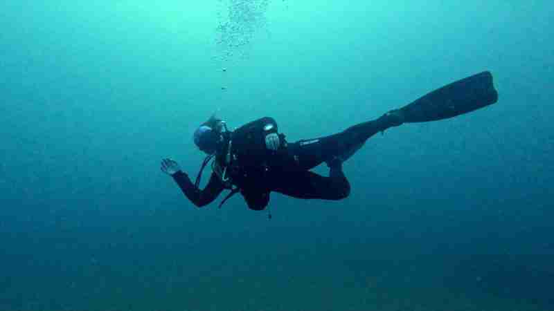 Emma the scuba diver