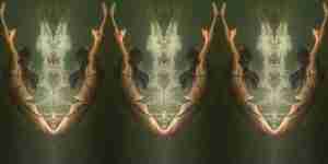 Ethereal Escapade - video art still, aluminium prints