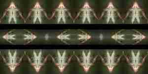 Ethereal Escapade - video art still, aluminium prints