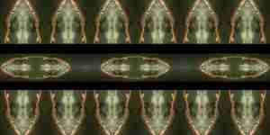 Ethereal Escapade - video art still, aluminium prints