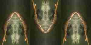 Ethereal Escapade - video art still, aluminium prints