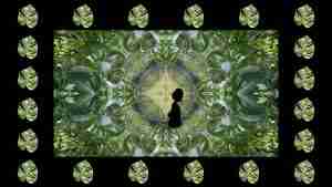 video still from an artistic video of a nude in nature