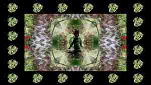 video still from an artistic video of a nude in nature