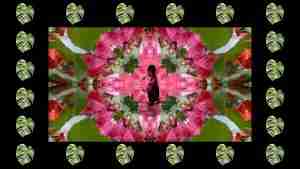 video still from an artistic video of a nude in nature