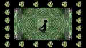 video still from an artistic video of a nude in nature