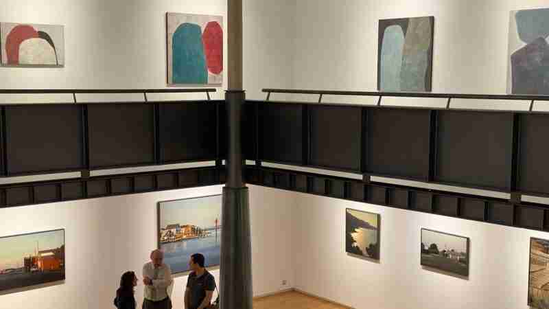Amazing cityscapes in the oldest commercial art gallery in Spain.