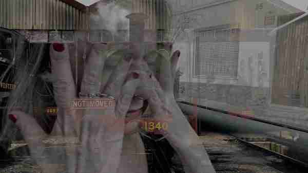 contained fury, video art of a woman letting off steam in a car
