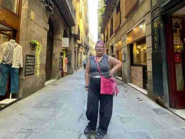 Emma Plunkett in Barcelona