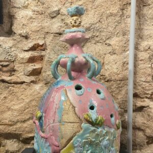 Benthic Goddess. Ceramic art by Emma Plunkett
