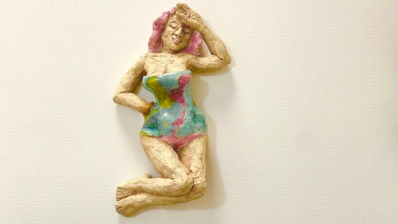 ceramic sculpture - female figure by Emma Plunkett