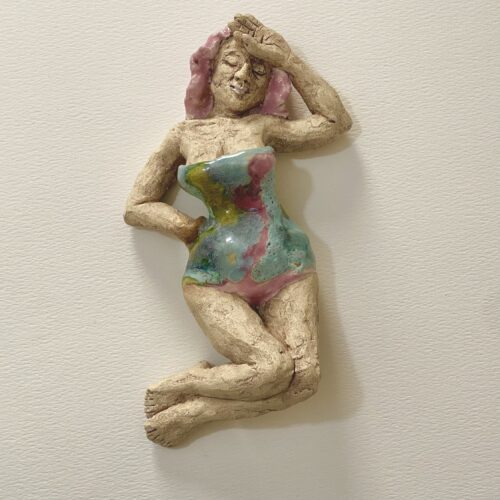 ceramic sculpture - female figure