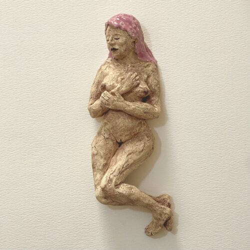 ceramic sculpture - nude female figure