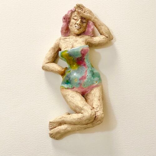 ceramic sculpture - female figure